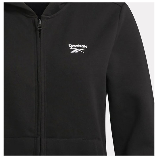 Reebok Γυναικεία ζακέτα Identity Small Logo Fleece Full-Zip Reebok Γυναικεία ζακέτα Identity Small Logo Fleece Full-Zip